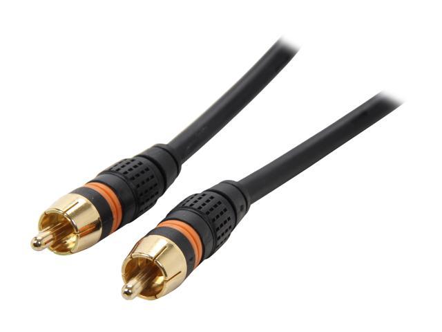 CABLES UNLIMITED AUD-1315-10 10 feet Pro A/V Series Digital Coaxial Cable Male to Male