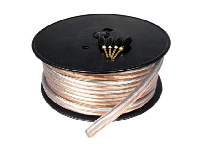 CABLES UNLIMITED Model AUD-5600-25 25 feet Pro A/V 12GA Speaker Wire w/ Pin