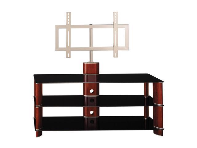 BUSH FURNITURE VS11550A-03 Up to 60" Rosebud Cherry Segments TV Stand with Swivel Mount