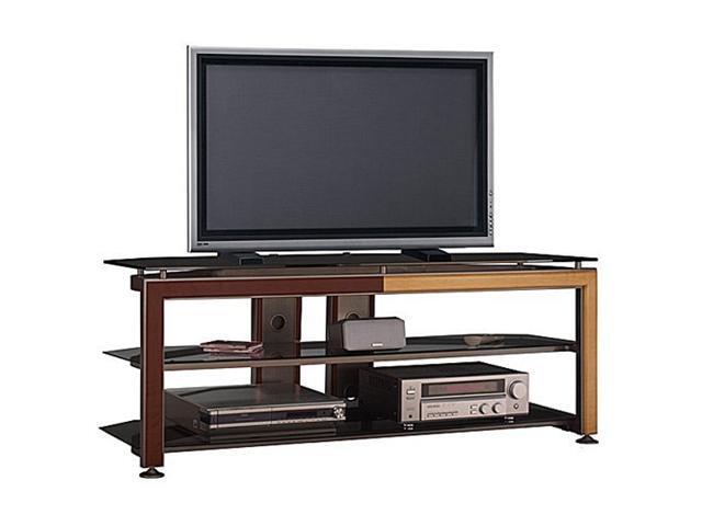 Bush Furniture Vs74677 03 Cool Gray Metallic Tv Stand Newegg Com