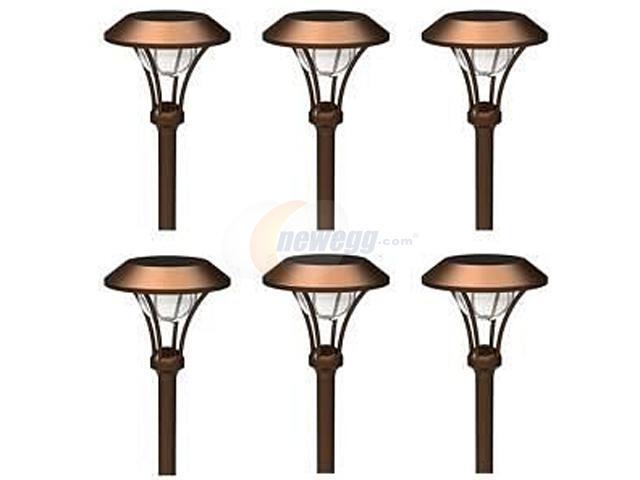 Malibu Lighting Corporation 8506 2120 06 6pc Celestial Solar Malibu Lighting Corporation 8506 2120 06 6pc Celestial Solar Pathway Light