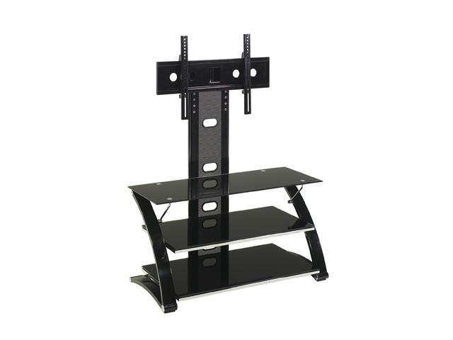 Z-Line ZL564-44MU 36" - 60" Black Vitoria TV Stand with Integrated Mount