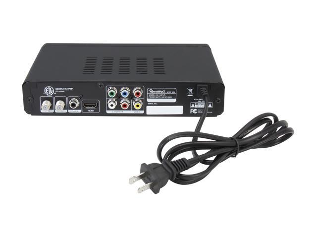 and TV Tuner Function Media Player HW-150PVR Mediasonic HomeWorx ATSC Digital Converter Box w/TV Recording 