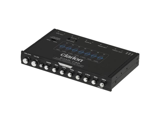 Clarion 0.5-DIN Graphic EQ/Crossover