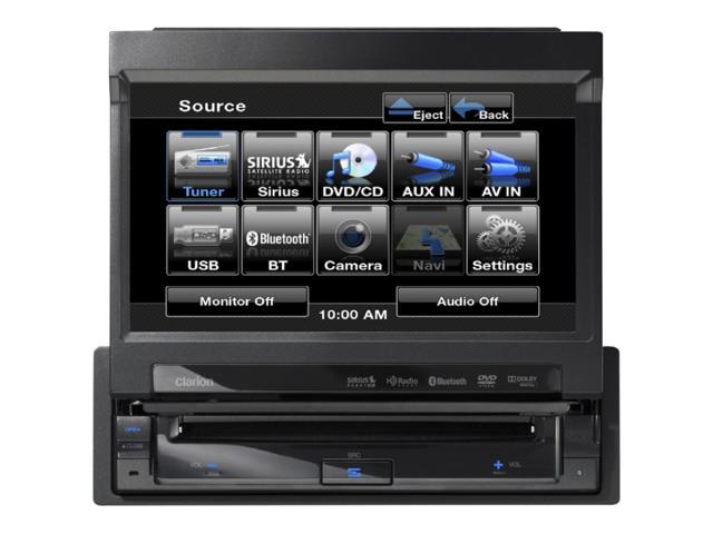 Clarion 1-DIN DVD Receiver with 7" Touch Screen & Bluetooth