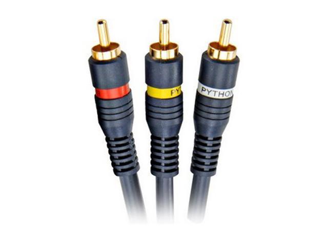 STEREN Model 254-340BL 100 ft. Python Audio/Video Cable Male to Male