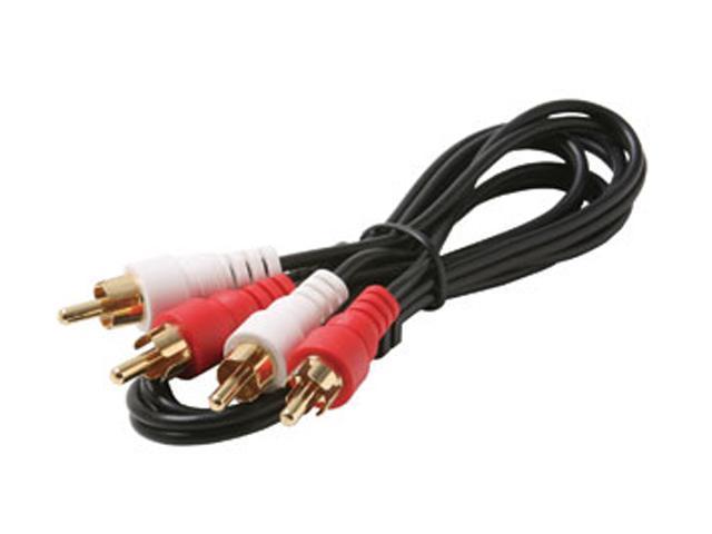 STEREN 255-136 25 ft. RCA Audio Patch Cords Male to Male