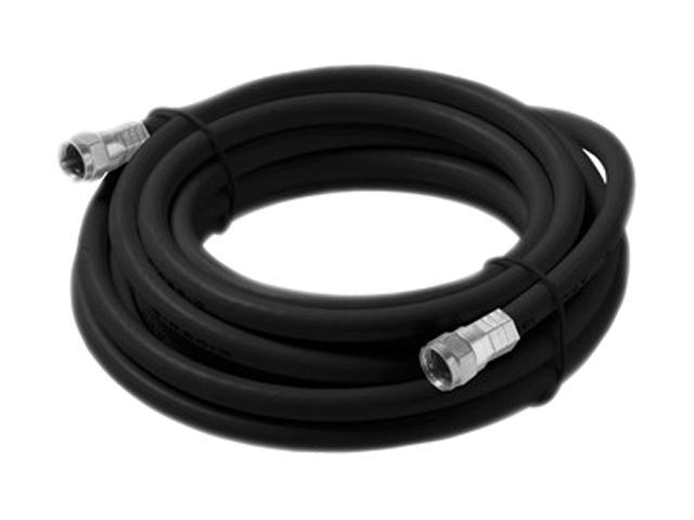STEREN 208-440BK 75 ft. F-F RG6 Weatherproof Patch Cable UL, BK Female to Female