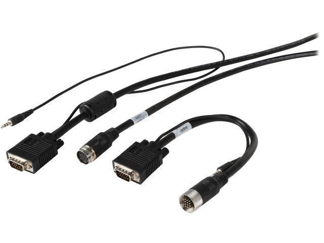 Tripp Lite P504-100-EZ 100 ft. Easy Pull All-in-One SVGA/VGA Monitor + Audio Cable with RGB Coax