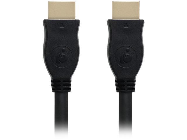 IOGEAR GHDC1403P 9.8 ft. Black/Grey High Speed HDMI® Cable with Ethernet Male to Male