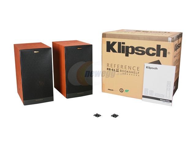 Klipsch Reference Rb 61 Ii C Bookshelf Speaker Cherry Pair