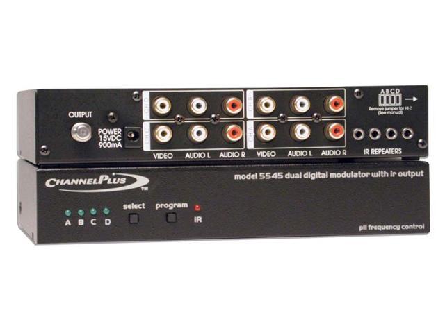 Channel Plus - 4 Channel Video Modulator w/ IR (5545)