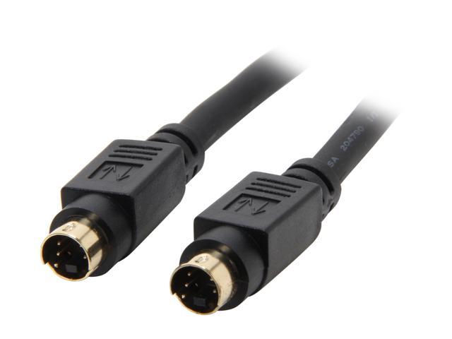 Link Depot Model SV-12 12 ft. S-VIDEO CABLE MD4 Male to Male