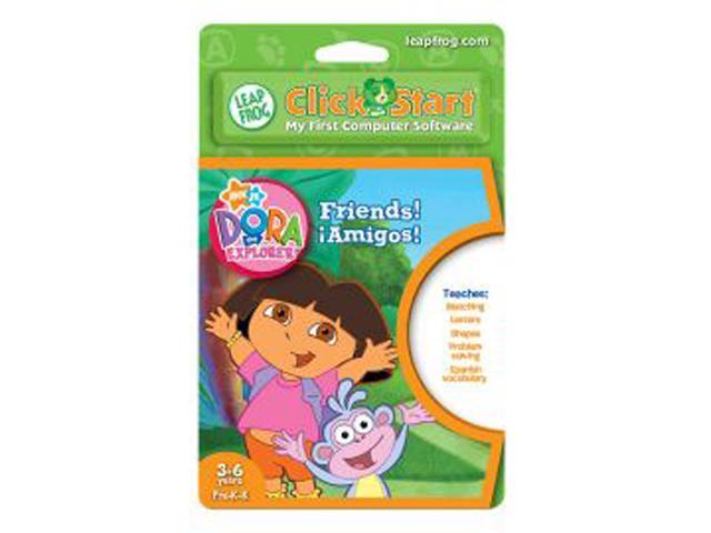 LeapFrog 22653 ClickStart Dora the Explorer: Friends! Amigos! - Newegg.com
