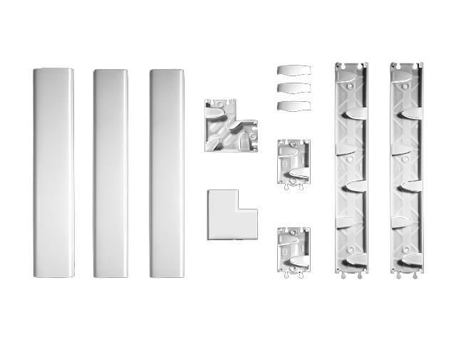 Bell'O CMS-169W Cable Management System Conceal audio/video wires along  walls at Crutchfield