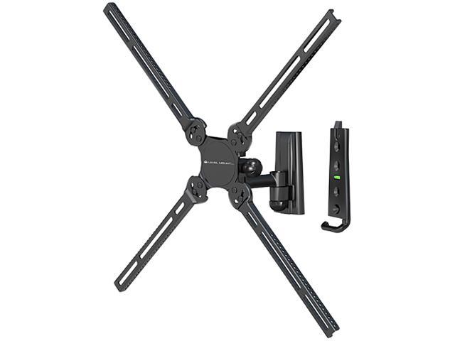 Level Mount DC37SJ 10"-50" Ful Motion TV Wall Mount LED & LCD HDTV up to VESA 600x600 max load 70 lbs. Compatible with Samsung, Vizio, Sony, Panasonic, LG and Toshiba TV