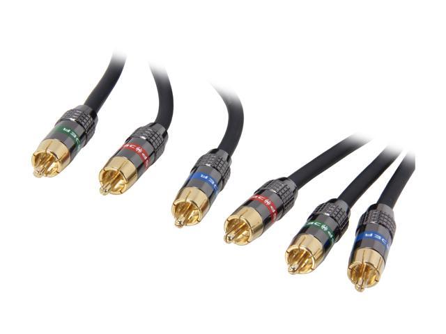 Spider S-COMV-0006F 6 ft. S-Series High Definition Component Video Cable (red/blue/green)