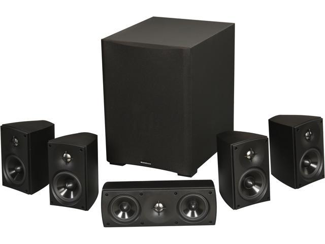 MartinLogan MLT-2 5.1 CH Premium Home Theater Speaker System Black System