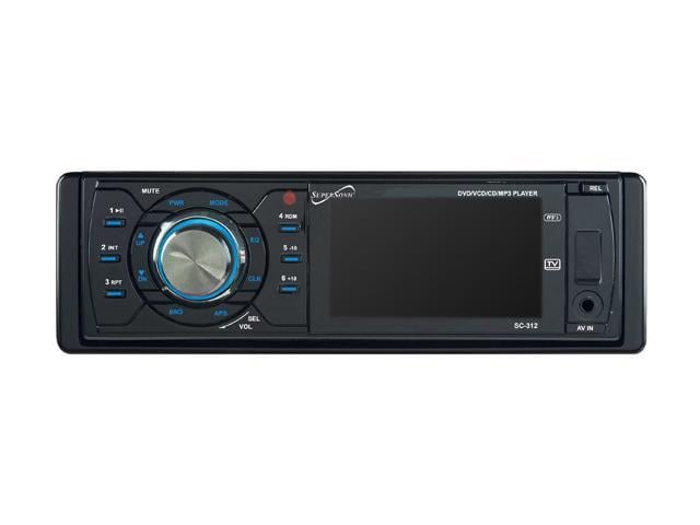 Supersonic In-Dash DVD Receiver w/ 3" Display