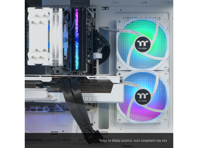 Thermaltake LCGS NE 8797XS-V270S Gaming Desktop (AMD Ryzen 7 8700F, AMD Radeon RX 9070 XT 16GB, 16GB DDR5 6000MT/s Memory, 1TB NVMe M.2, 850W PSU, Wifi, Windows 11) N27S-B850-97X-LCS