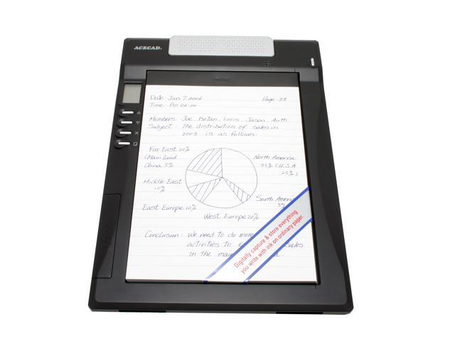 ACECAD Digimemo 692 USB Digimemo Digital Notepad with ...