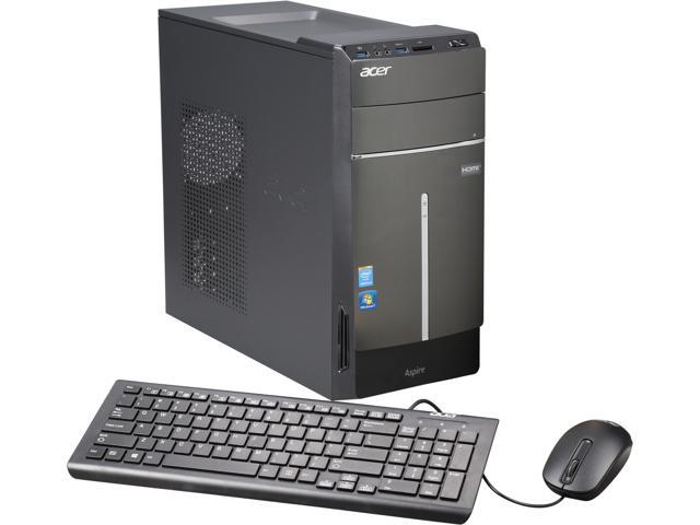Acer Desktop PC ATC-605-UR2I Intel Pentium G3240 4GB DDR3 1TB HDD Intel HD Graphics Windows 7 Professional