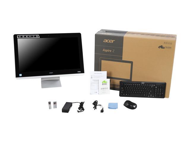 Open Box Acer All In One Computer Aspire Z Az3 715 Ur53 Intel Core I3 6100t 3 Ghz 8 Gb Ddr4 1 Tb Hdd 23 8 Touchscreen Windows 10 Home Newegg Com