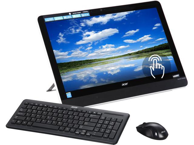 Acer All-in-One Computer AA3-600-UR10 Celeron J1850 (2.0 GHz) 2 GB DDR3 500 GB HDD 21.5" Touchscreen Android (Jelly Bean) (Manufacturer Recertified)