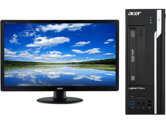 Acer Desktop Computer with S220HQL 21.5 