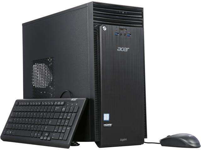 Acer Desktop Computer Aspire ATC-780A-UR11 Intel Core i5-6400 8GB DDR4 1TB HDD Intel HD Graphics 530 Windows 10 Home 64-Bit
