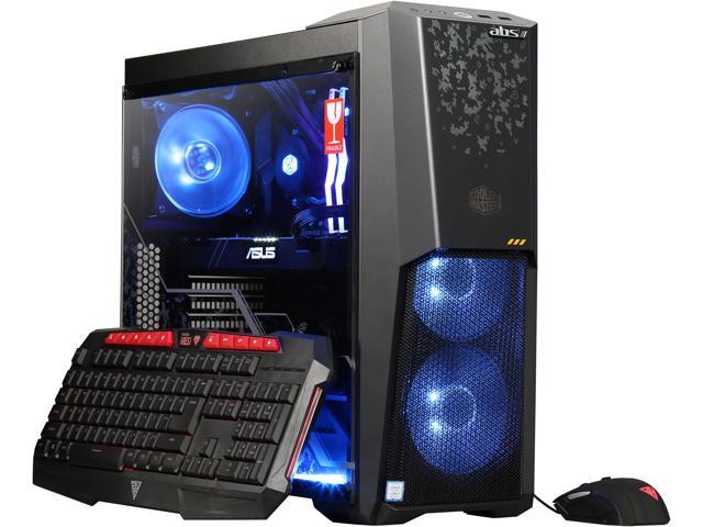 ABS TUF Intel i7-8700 (3.20 GHz) Gaming Desktop PC w/ 16GB DDR4, 240GB SSD, 2TB HDD, NVIDIA GeForce GTX 1080