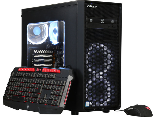Open Box: ABS Focus Desktop PC Intel i7-8700K (3.70 GHz) 6-Core 16 GB ...