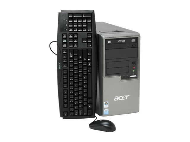 Acer Desktop PC Veriton VM261-UC4301C Intel Celeron 430 1GB DDR2 80GB HDD Windows Vista Business