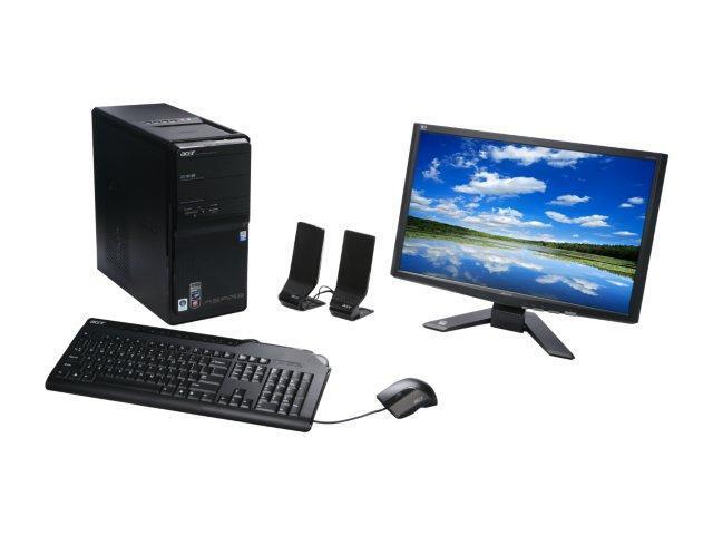 Open Box: Acer Desktop PC Aspire AM3202-B3800A AMD Phenom X4 9650 4GB ...