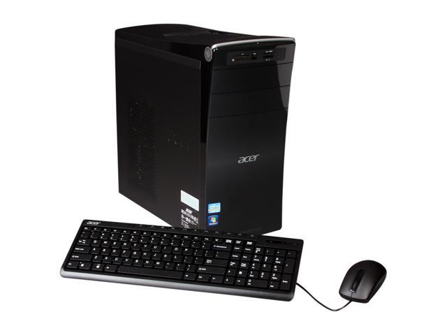 Acer Desktop PC Aspire AM3970-UR13P (PT.SHAP2.019) Intel Core i5 2320 (3.00GHz) 8GB DDR3 1.5TB HDD Intel HD Graphics Windows 7 Home Premium 64-Bit