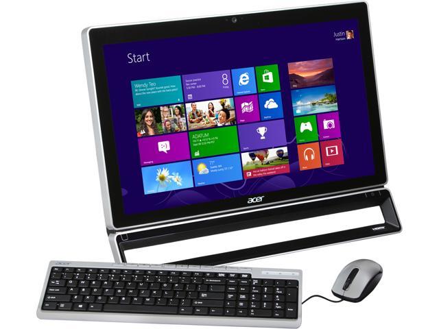 Acer All-in-One PC Aspire AZS600-UR15 (DQ.SLUAA.003) Intel Pentium G2020 4GB DDR3 1TB HDD 23" Windows 8