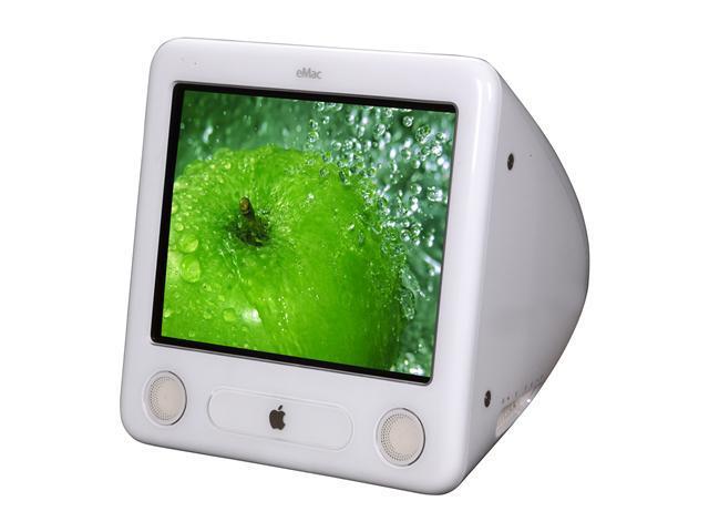 Refurbished Apple All In One Pc Emac A1002 Powerpc G4 1 42ghz 512mb Ddr 80gb Hdd 17 Mac Os X 10 5 Leopard Newegg Com