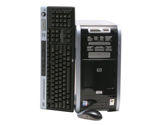 Hp Desktop Pc Media Center M1170n Pentium 4 530 3 00ghz 512mb Ddr 0 Gb Hdd Windows Xp Media Center 05 Newegg Com