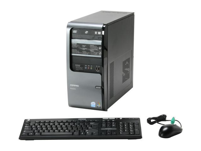 COMPAQ Desktop PC Presario SR5010NX(RZ537AA) Celeron D 360 (3.46GHz) 512MB DDR2 120GB HDD Intel GMA 950 Windows Vista Home Basic