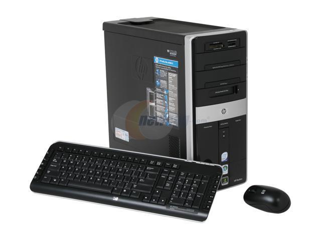 HP Desktop PC Pavilion Elite M9180F(GX610AA) Intel Core 2 Quad Q6700 4GB DDR2 1TB HDD NVIDIA GeForce 8800 GT Windows Vista Home Premium 64-bit Edition