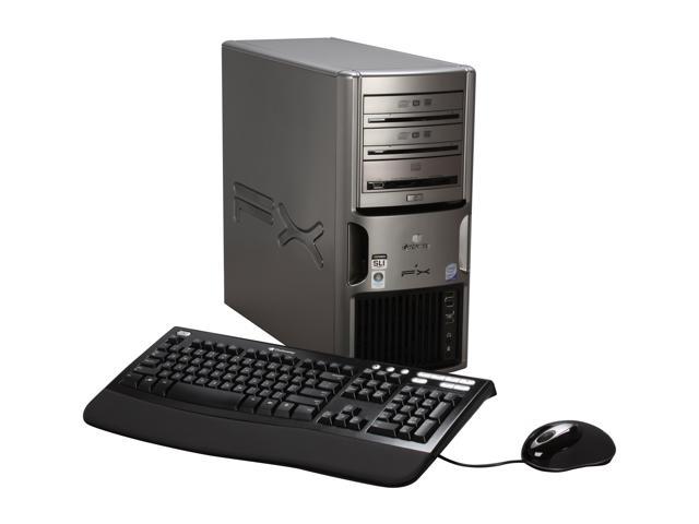 Gateway Desktop PC FX542S Core 2 Quad Q6600 (2.40GHz) 4GB DDR2 640GB HDD NVIDIA GeForce 9600 GT Windows Vista Home Premium 64-bit