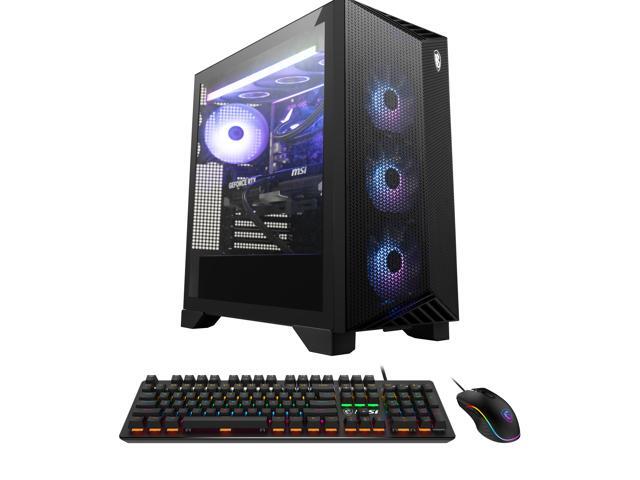 MSI Aegis ZS (Tower) Gaming Desktop, AMD R9-9900X, GeForce RTX 5080, DDR5 32GB Memory, 2TB M.2 NVMe, 360 Liquid Cooling, 850W USB Type-C, VR-Ready, Windows 11 Home