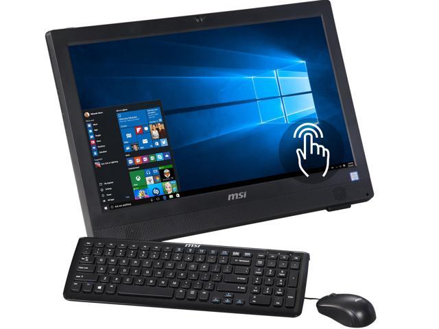 MSI All-in-One Computer Pro 24T 6M-022US Intel Core i5-6400 8GB DDR4 1TB HDD 23.6" Touchscreen Windows 10 Pro