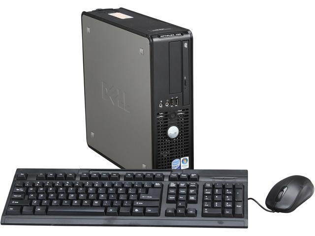 DELL Desktop PC OptiPlex 755 Intel Core 2 Duo E8200 2GB DDR2 80GB HDD Windows 7 Professional 32-Bit
