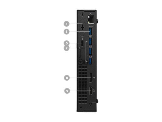 Dell Desktop Computer Optiplex 7040 Mmwr6 Intel Core I5 6th Gen 6500t 2 50ghz 8gb Ddr4 500 Gb Hdd Windows 7 Professional Includes Windows 10 Pro License Newegg Com