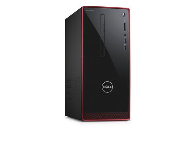 Dell Inspiron 3656 AMD A10-8700P X4 1.8GHz 8GB 2TB Win10,Black (Certified Refurbished)