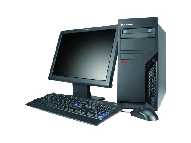 Lenovo ThinkCentre M57 6075AFY Desktop Computer Core 2 Duo E6550 2 ...