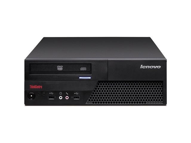 Lenovo ThinkCentre M58 6258ABU Desktop Computer Core 2 Duo E7300 2.66GHz - Small Form Factor - Black