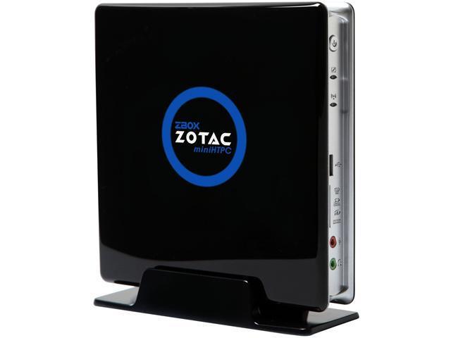 Zotac ZBOX SD-ID12-PLUS-U Desktop Computer - Intel Atom D525 1.80 GHz - Mini PC - Black
