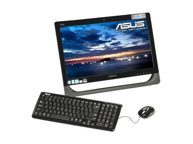 ASUS Desktop PC Eee Top ET2010PNT-B027E Intel Atom D510 2GB DDR2 320GB HDD 20.0" Touchscreen Windows 7 Home Premium 64-bit
